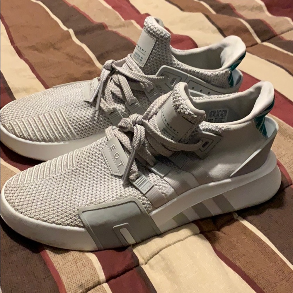 Adidas EQT Grey/Green Shoes size 10